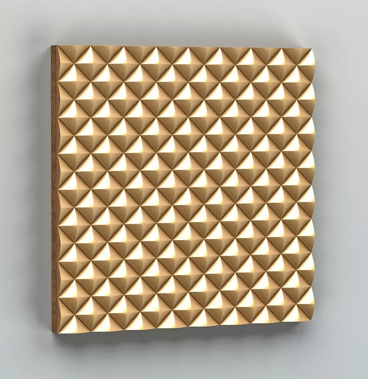 Wall panel 036 3D model_0