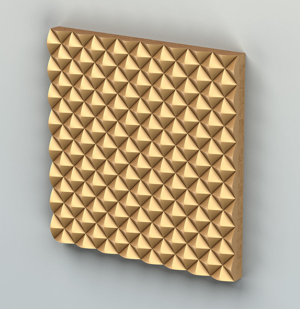 Wall panel 036 3D model_3