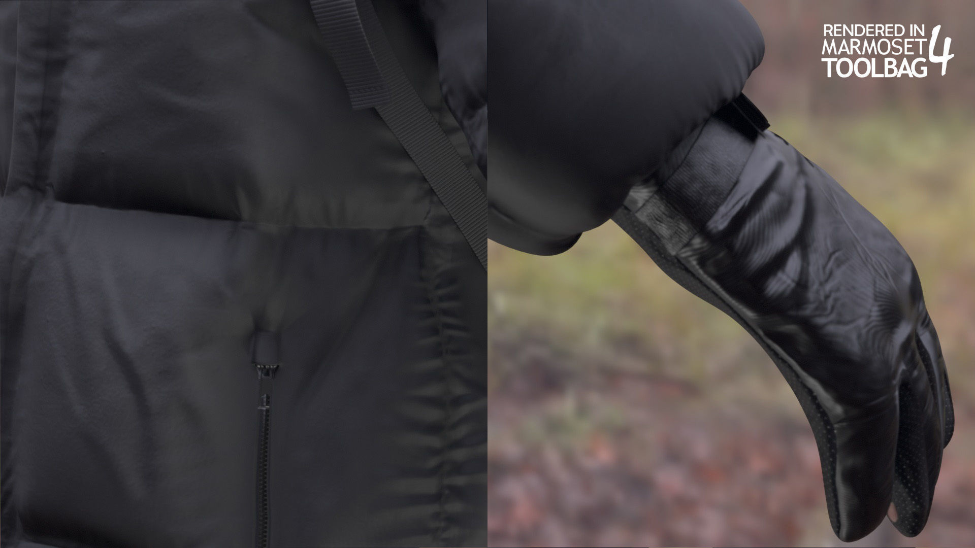 Mens and Womens Winter Outfits - Modular - Rigged 3D Model Collection_24