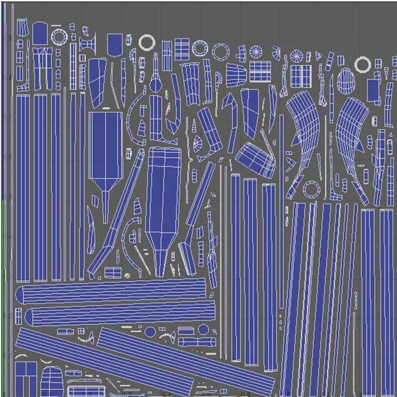 Double Barrel Shotgun 3D model_8
