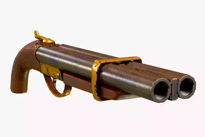 Double Barrel Shotgun