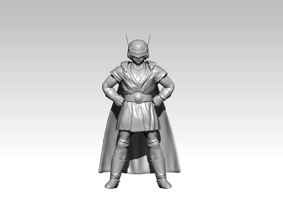 Gohan - great saiyaman - 3d model print 3D print model_4