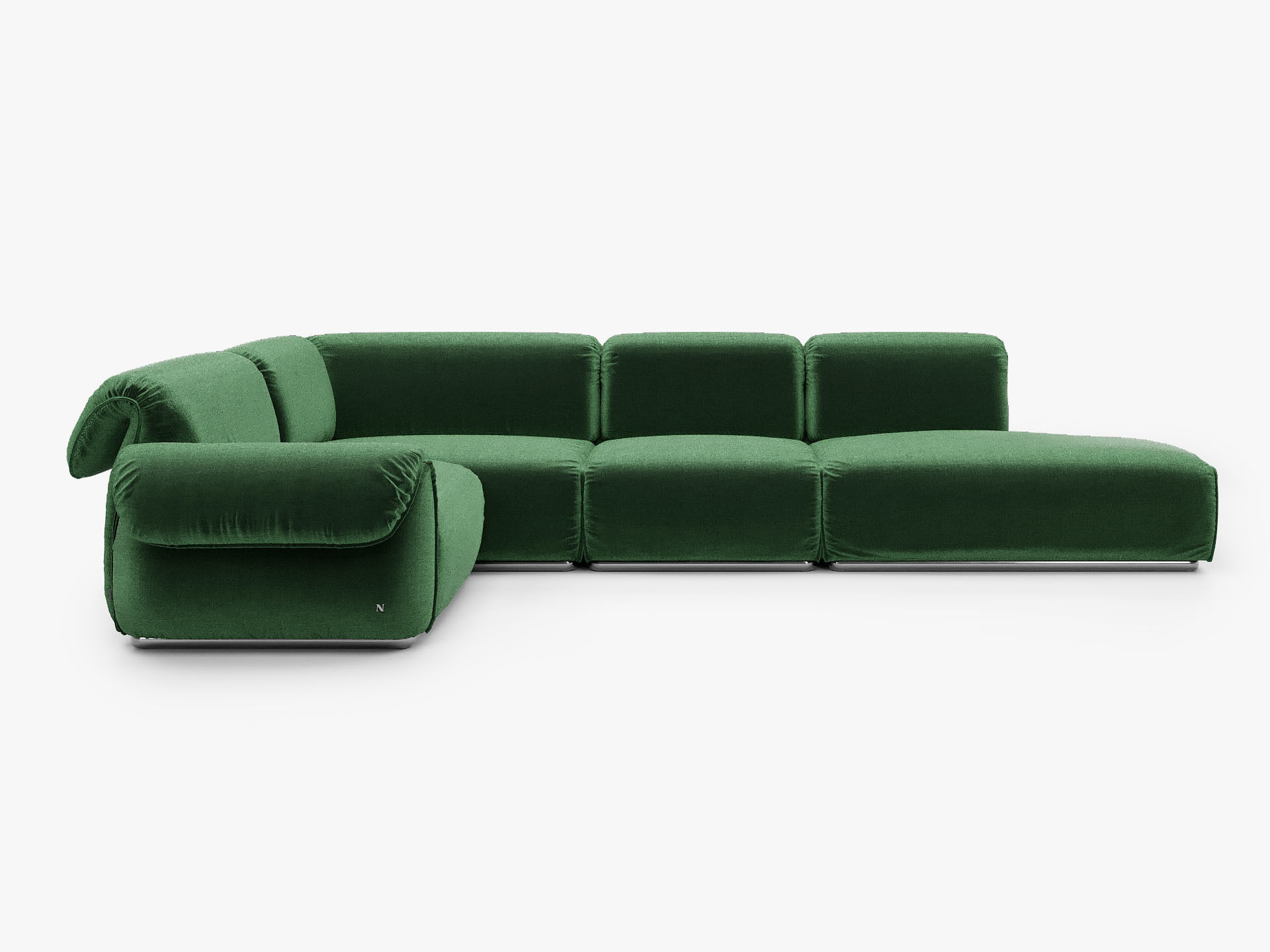 Natuzzi Italia ICON Sectional Sofa 3D model_4