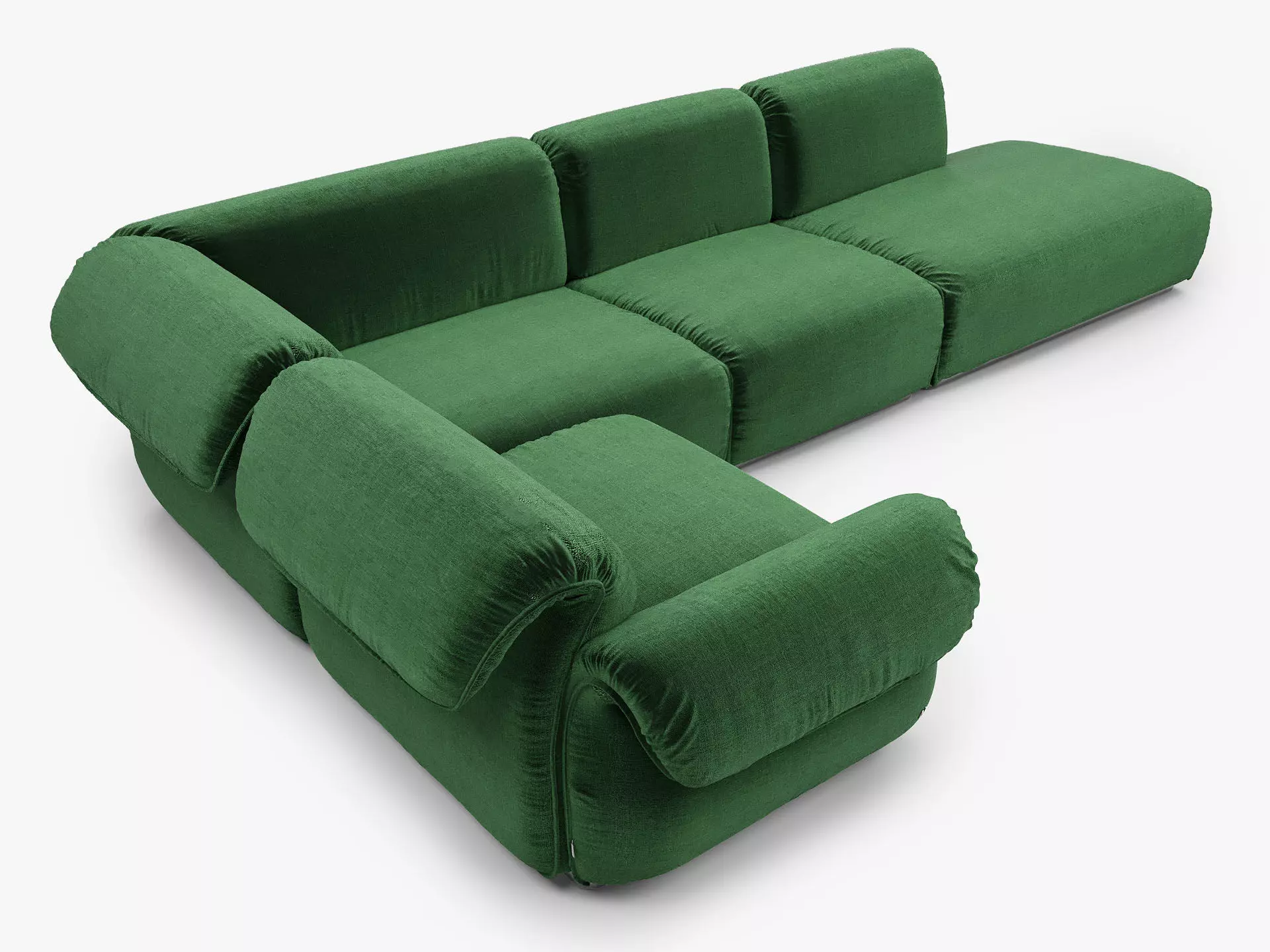 Natuzzi Italia ICON Sectional Sofa 3D model_0