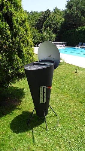 CONICAL BBQ 3D model 6