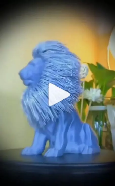 Lion Hair 3D print model_0