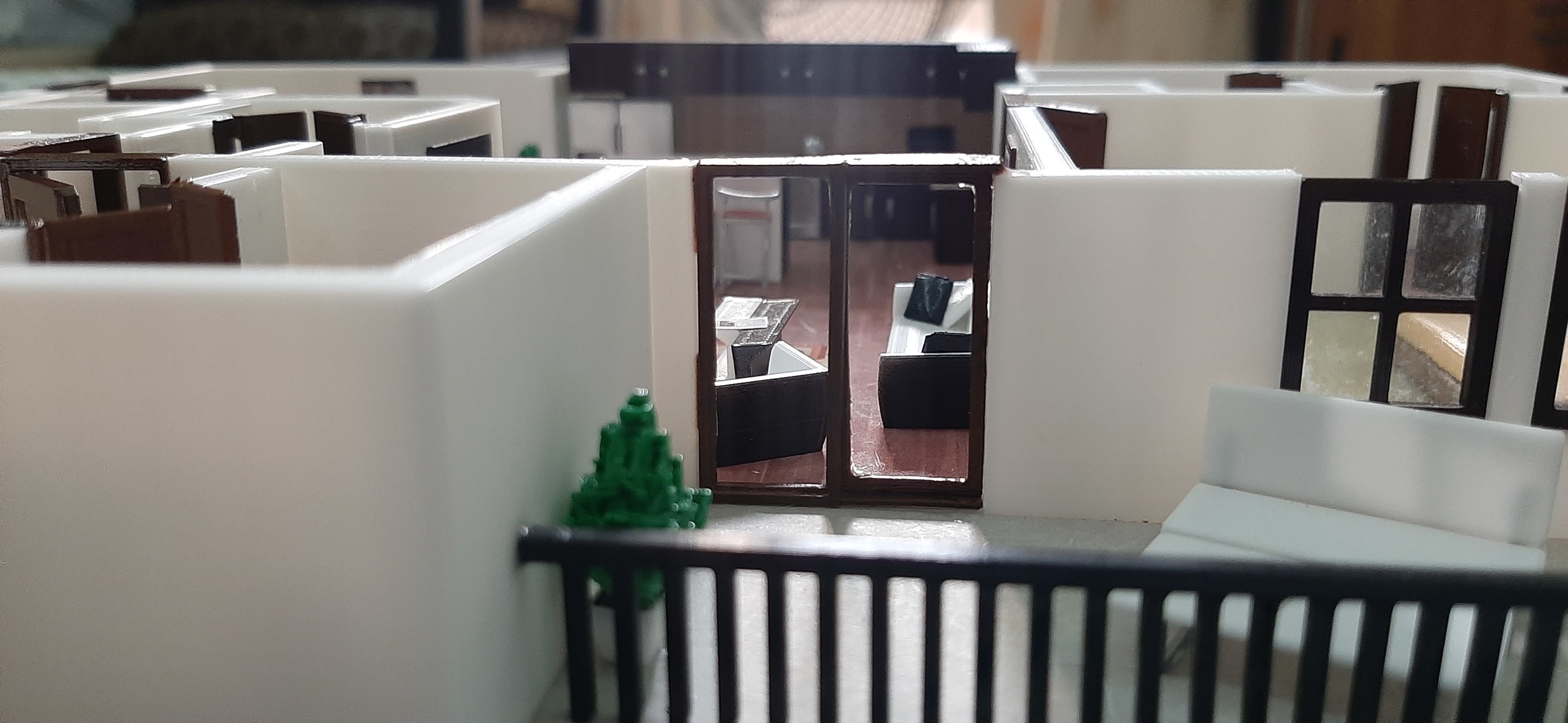 House Two Bedrooms 3D Print 3D print model_22