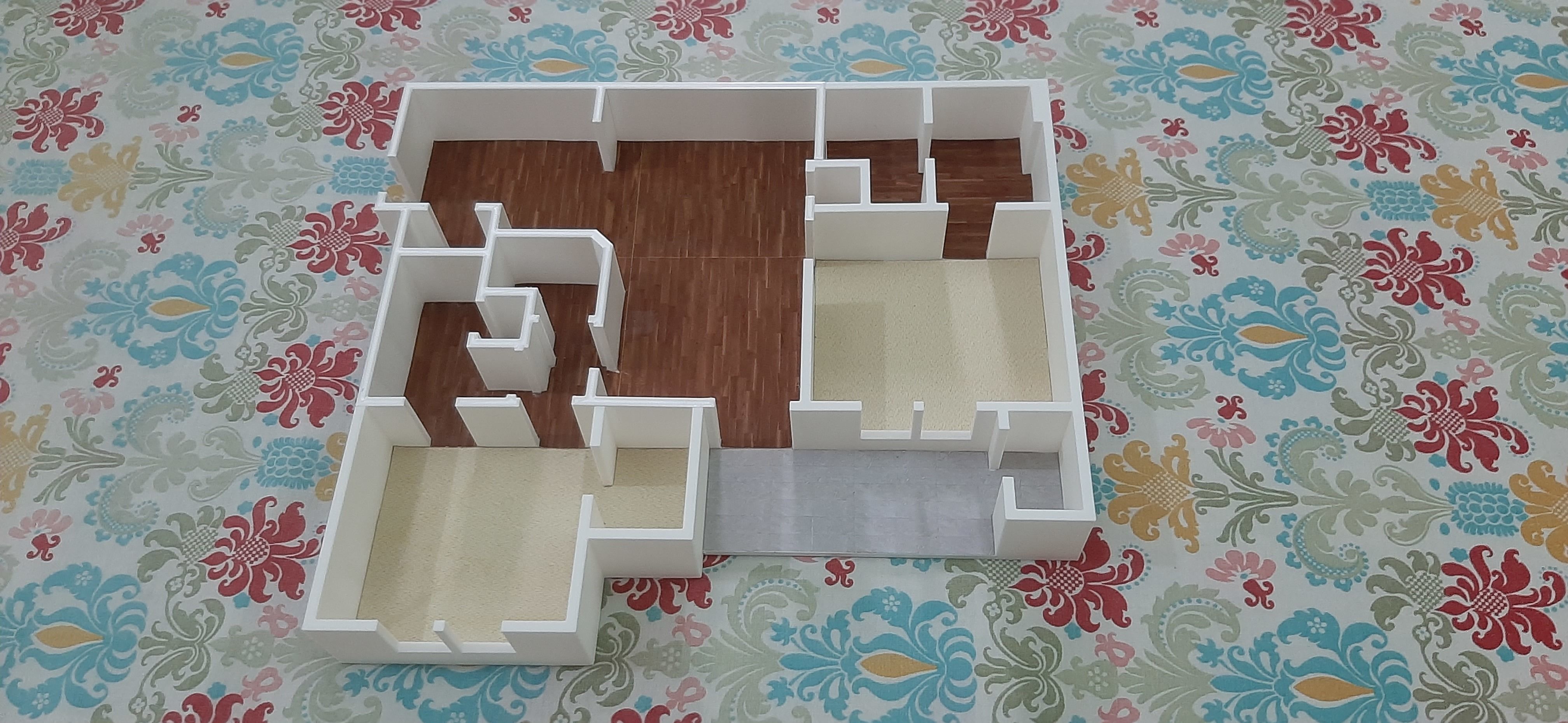 House Two Bedrooms 3D Print 3D print model_34