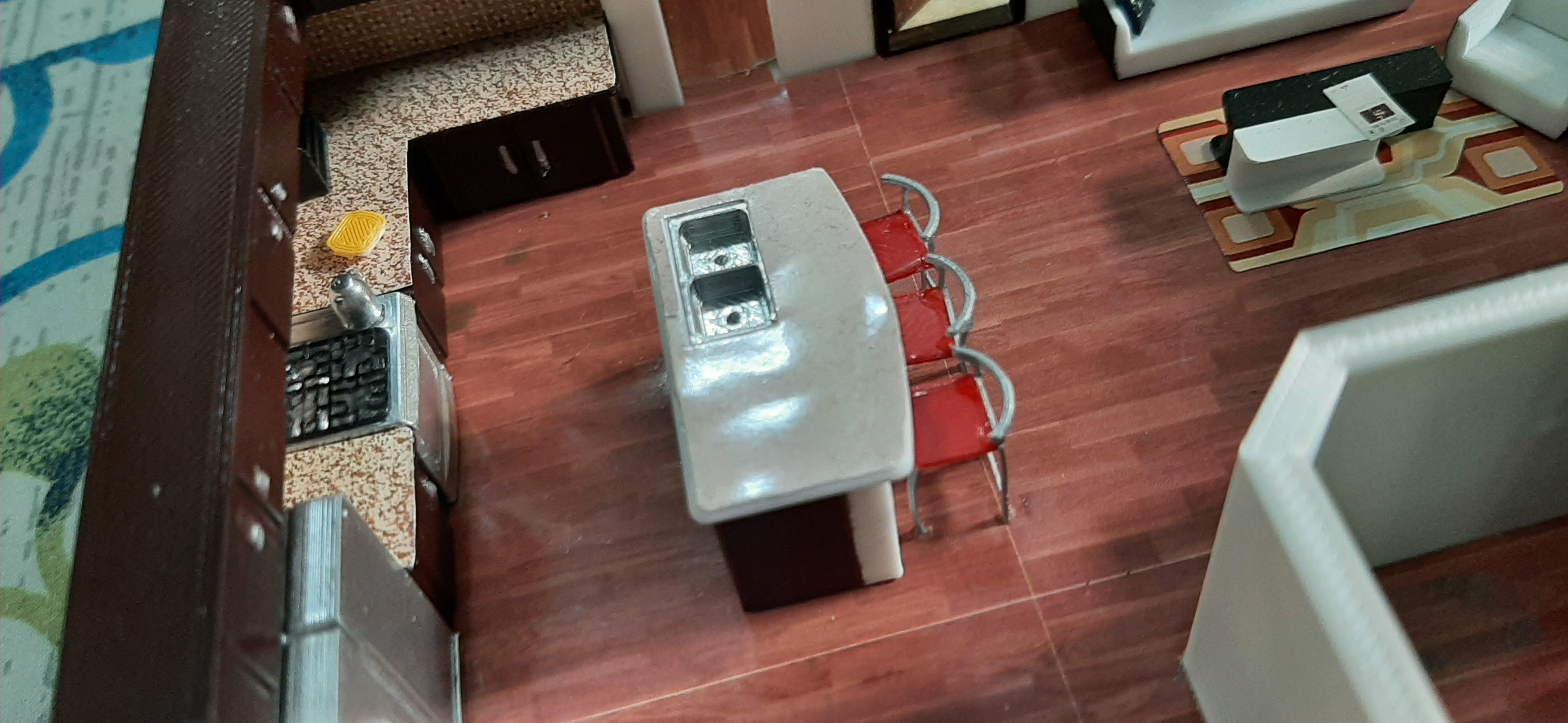 House Two Bedrooms 3D Print 3D print model_21