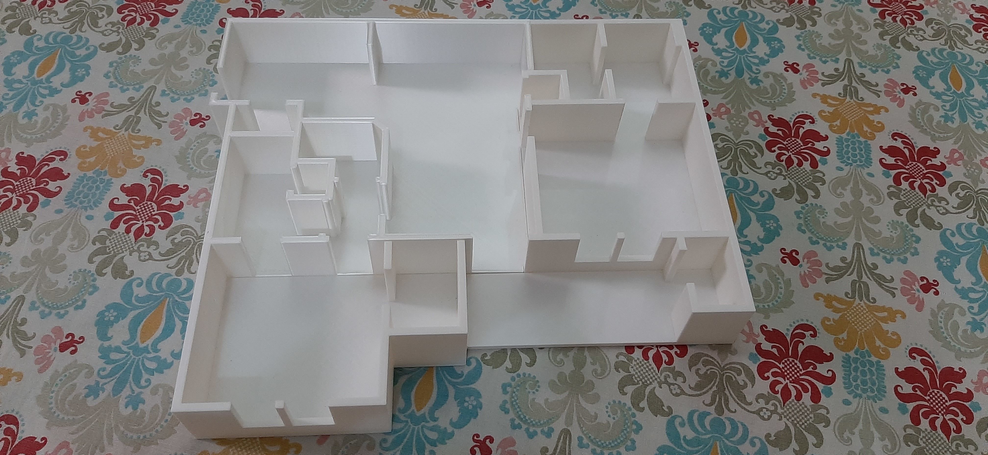 House Two Bedrooms 3D Print 3D print model_31