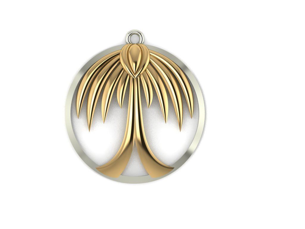 palm tree 3D print model_8