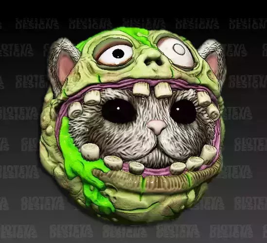 Animal Cosplay The Zombie 3D model