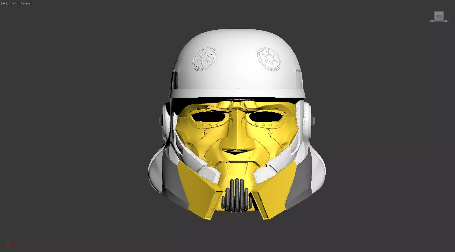 Captain Enoch Helmet Von Doom 3D print model