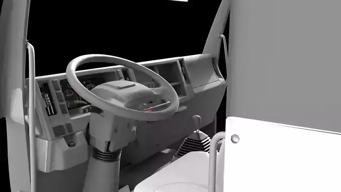 ISUZU DECA-GXZ360 INTERIOR 3D model