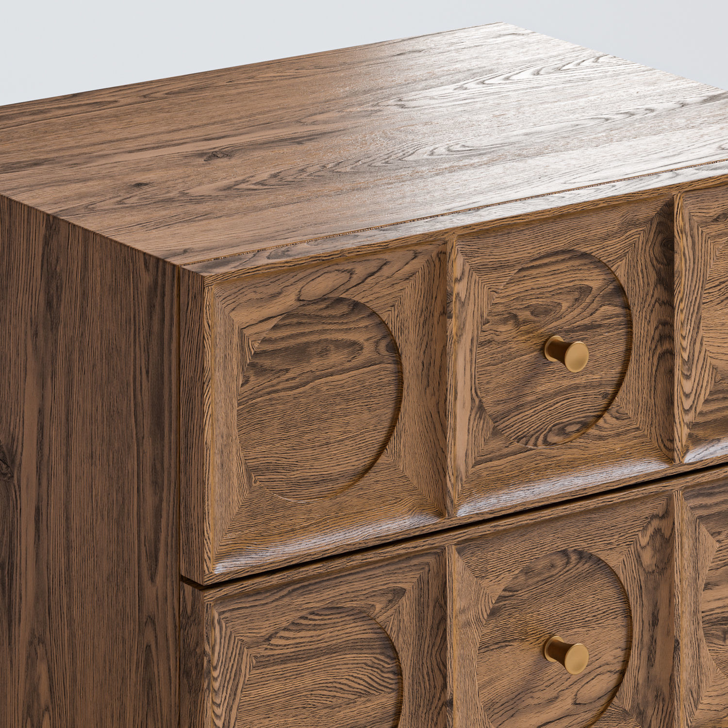 Marcel Bedside Table 3D Model 3D model_2