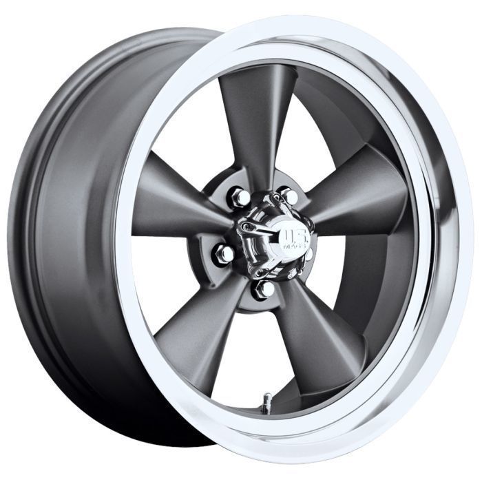 US Mags Standard Wheel Textured Gray 3D model_2