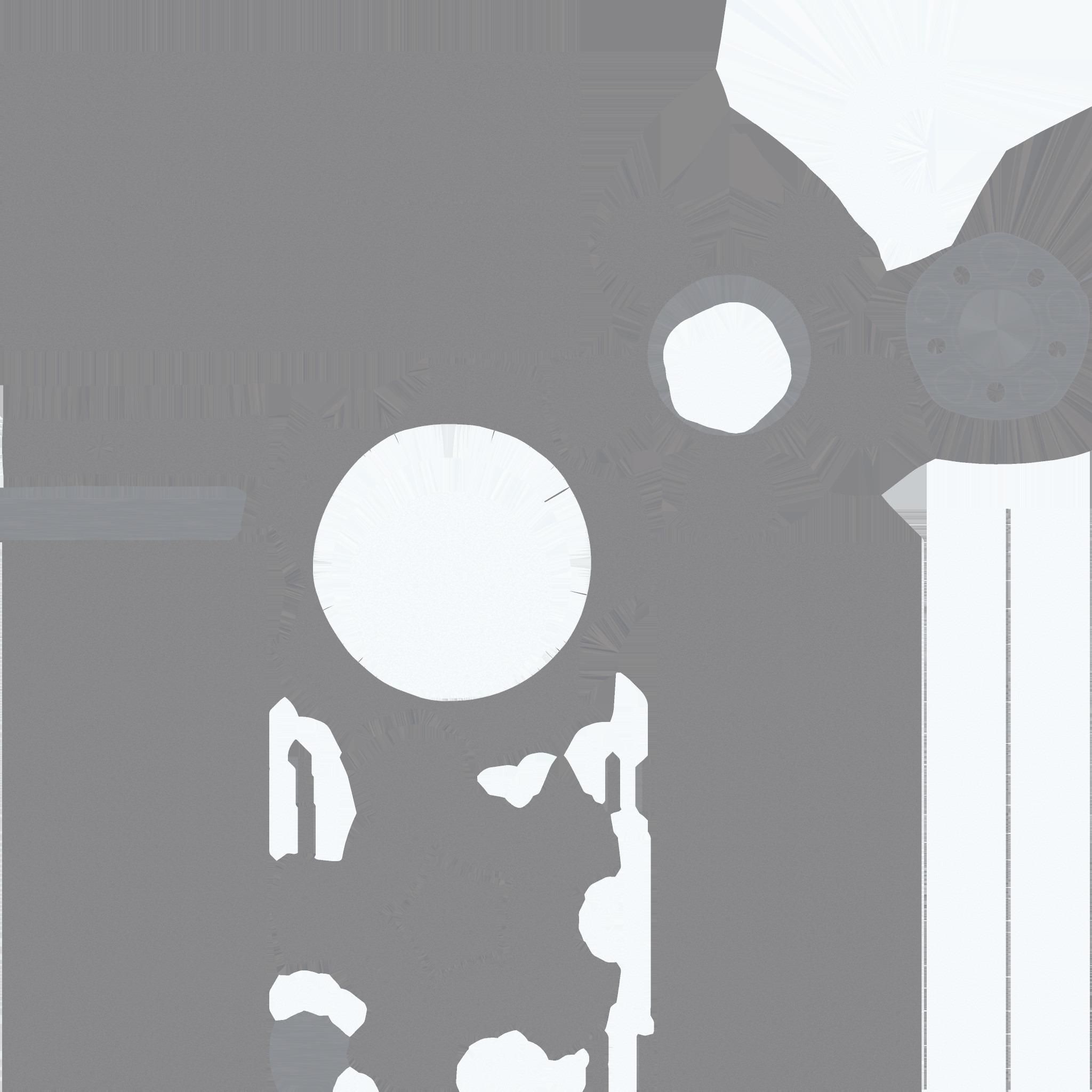 US Mags Standard Wheel Textured Gray 3D model_14