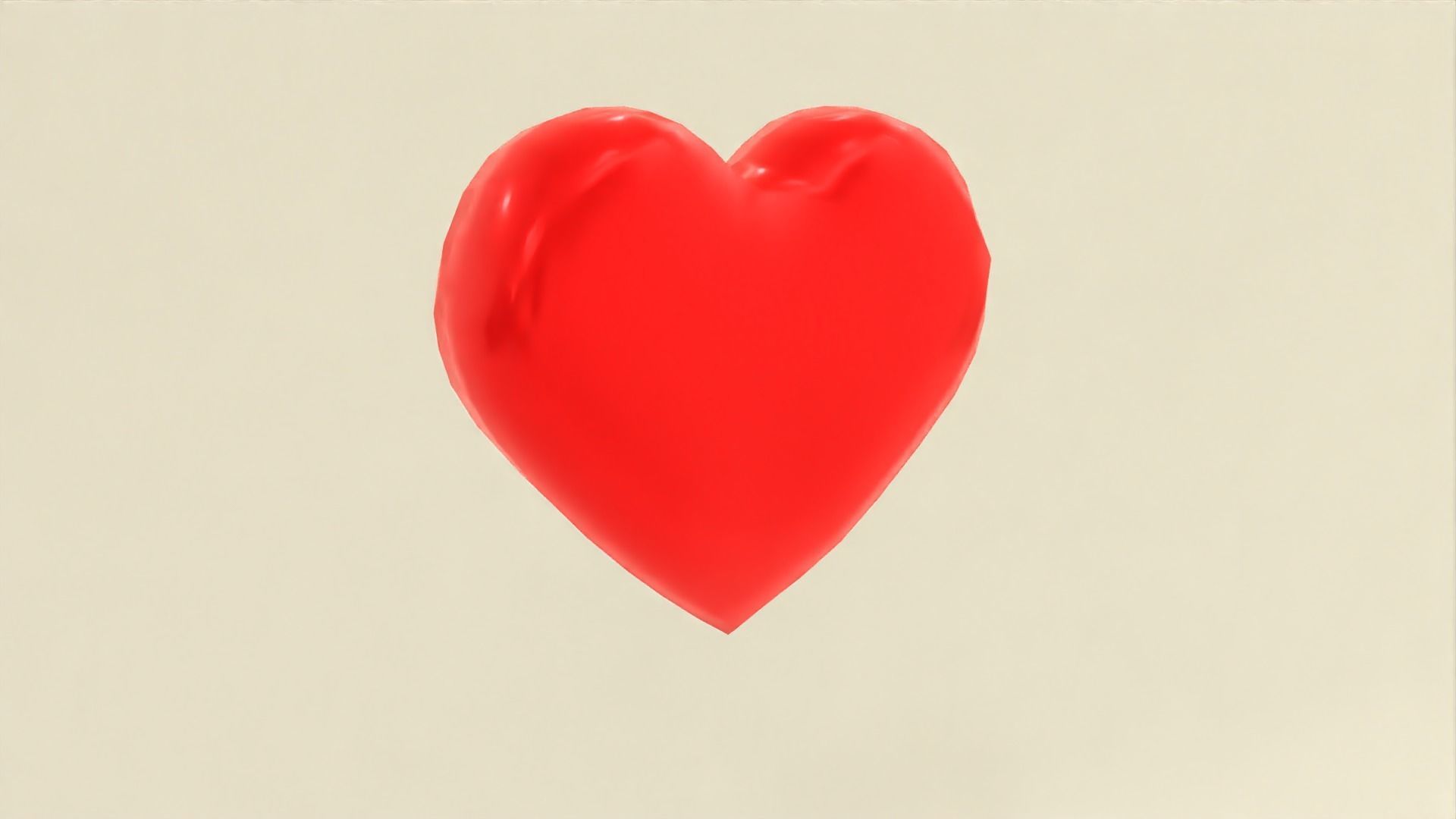 Animated Spinning Heart And Idle Heart Fully Textured Low-poly 3D model_3