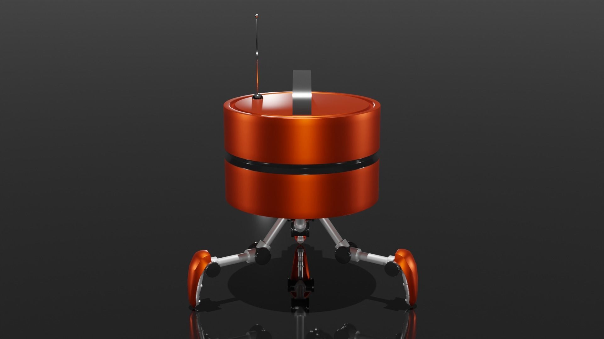 Robot assistant  3D model 3D model_5