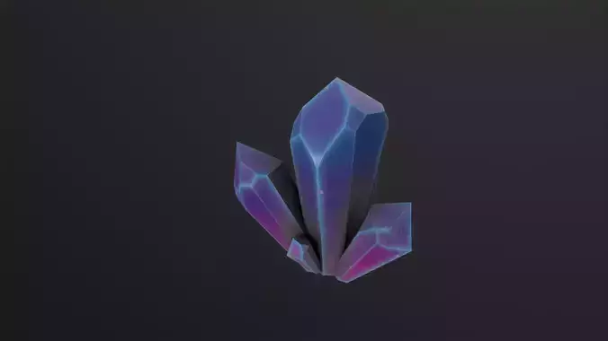 Crystal 3D Model