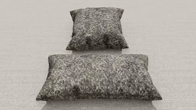 Pillow 3D models