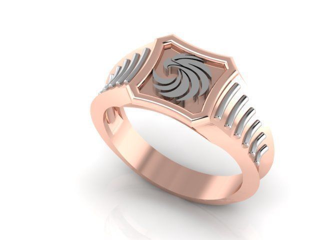 EAGLE GENTS RING FOR ALL CAM MACHINE 3D print model_7
