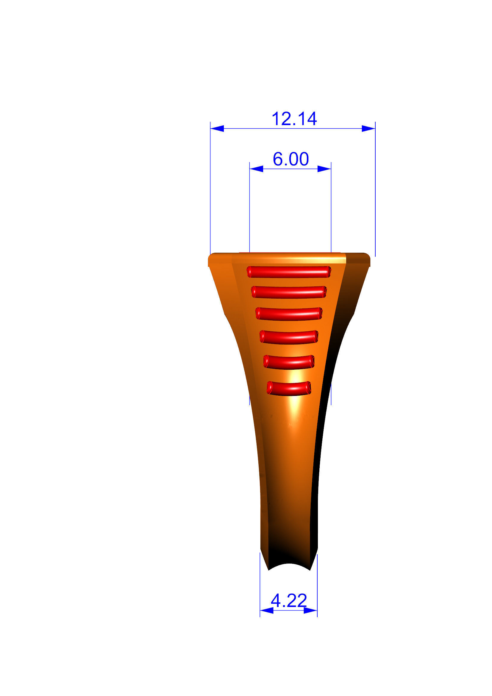 EAGLE GENTS RING FOR ALL CAM MACHINE 3D print model_6