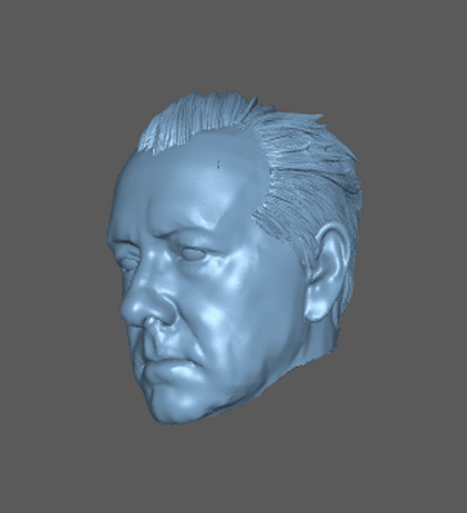 FRANK UNDERWOOD HOUSE OF CARDS KEVIN SPACEY LEX 3D print model_1
