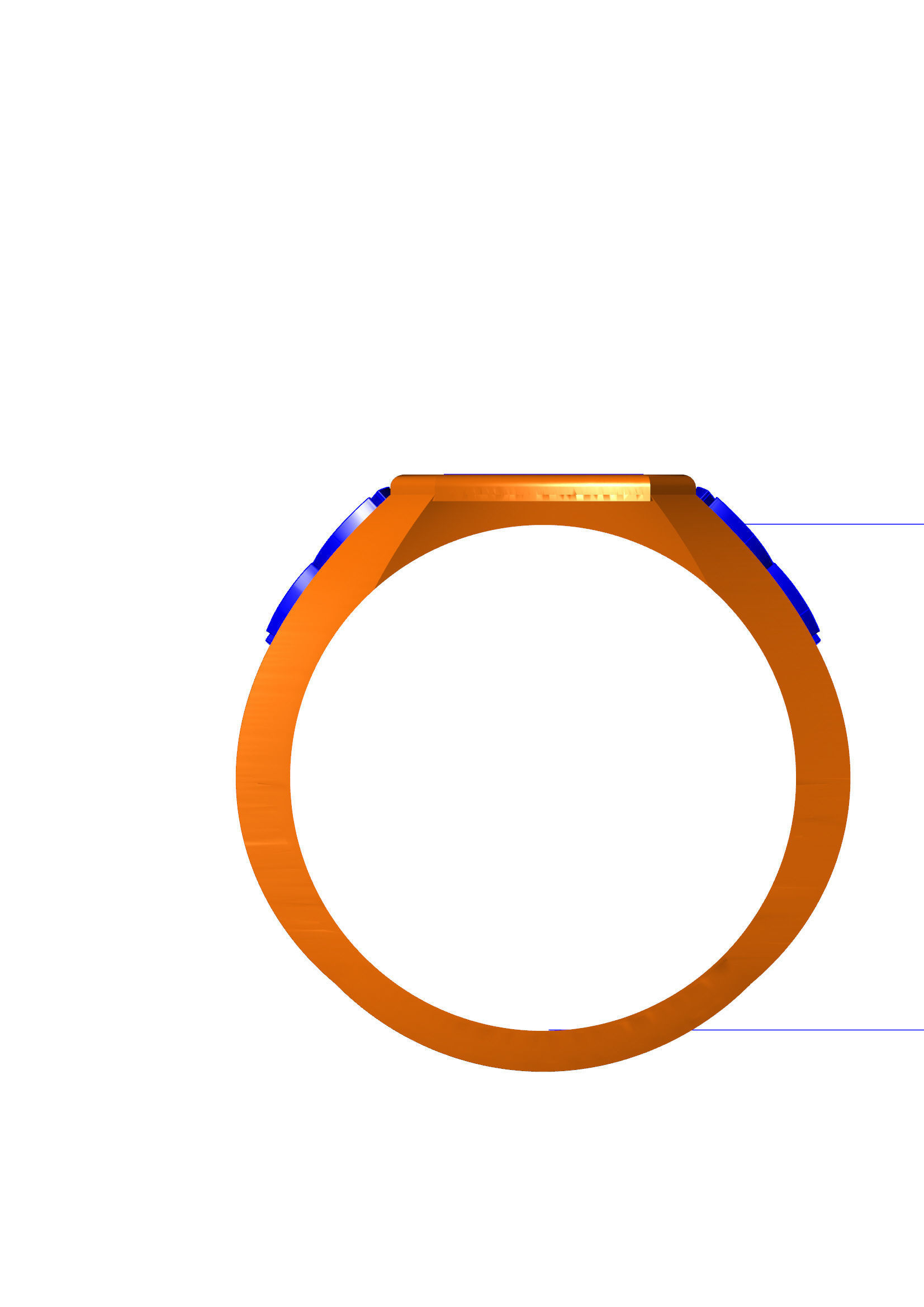 HIGHLY UNIQUE GENTS RING FOR MENS 3D print model_2