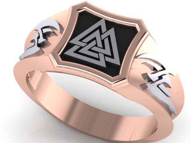 HIGHLY UNIQUE GENTS RING FOR MENS 3D print model_7