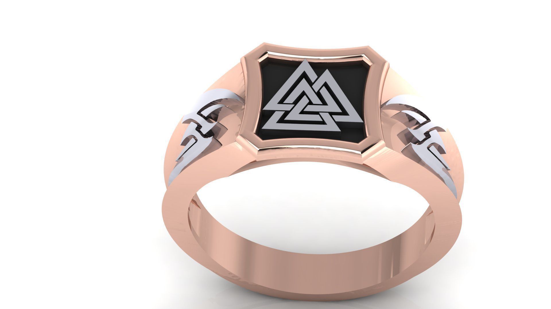 HIGHLY UNIQUE GENTS RING FOR MENS 3D print model_1