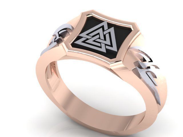 HIGHLY UNIQUE GENTS RING FOR MENS 3D print model_3