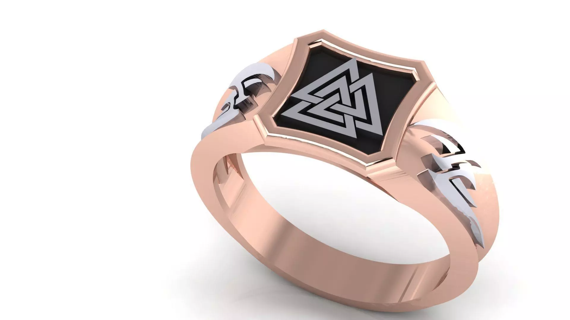 HIGHLY UNIQUE GENTS RING FOR MENS 3D print model_0