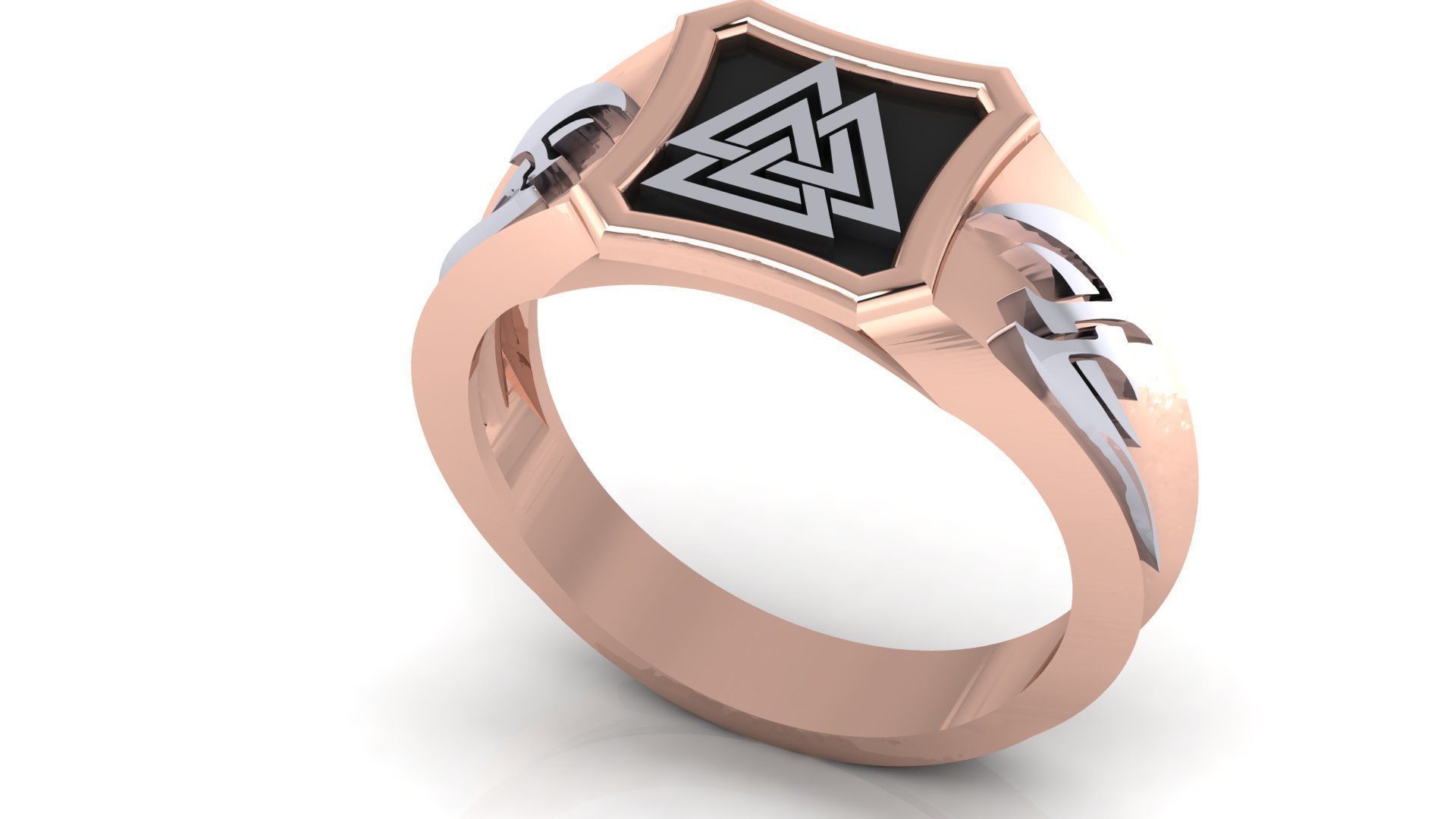 HIGHLY UNIQUE GENTS RING FOR MENS 3D print model_9