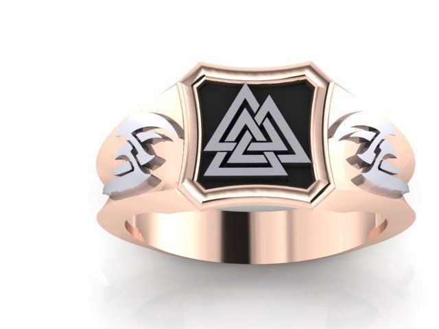 HIGHLY UNIQUE GENTS RING FOR MENS 3D print model_5
