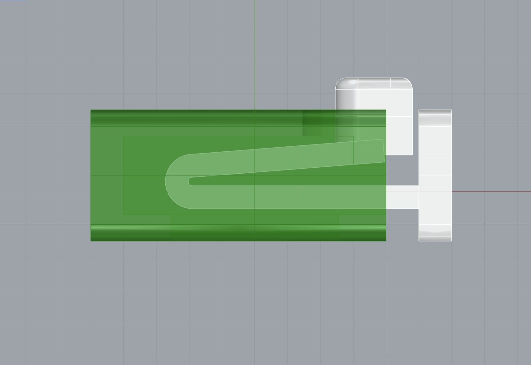 Box Catch Clasp for Jewellery 3D print model_4