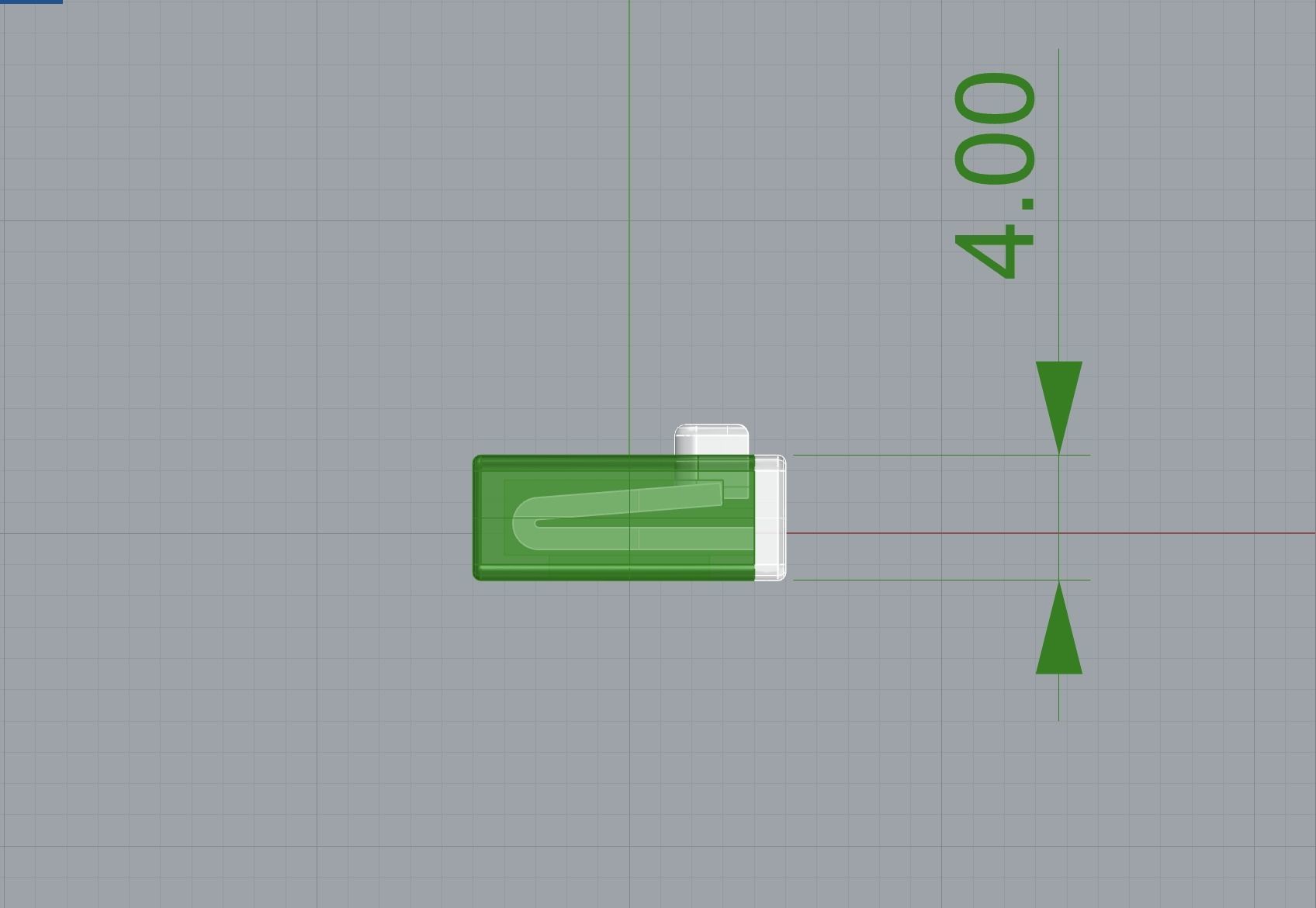 Box Catch Clasp for Jewellery 3D print model_3