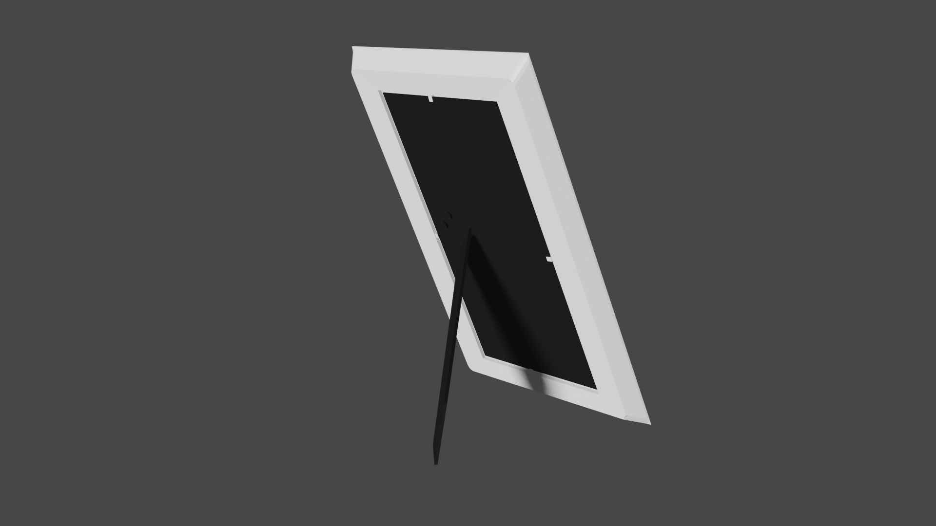 Photo frame  Low-poly 3D model_1