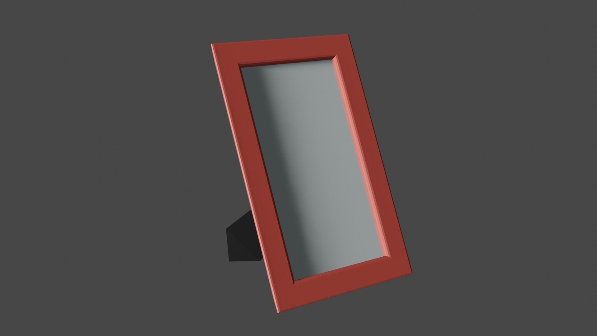 Photo frame  Low-poly 3D model_5