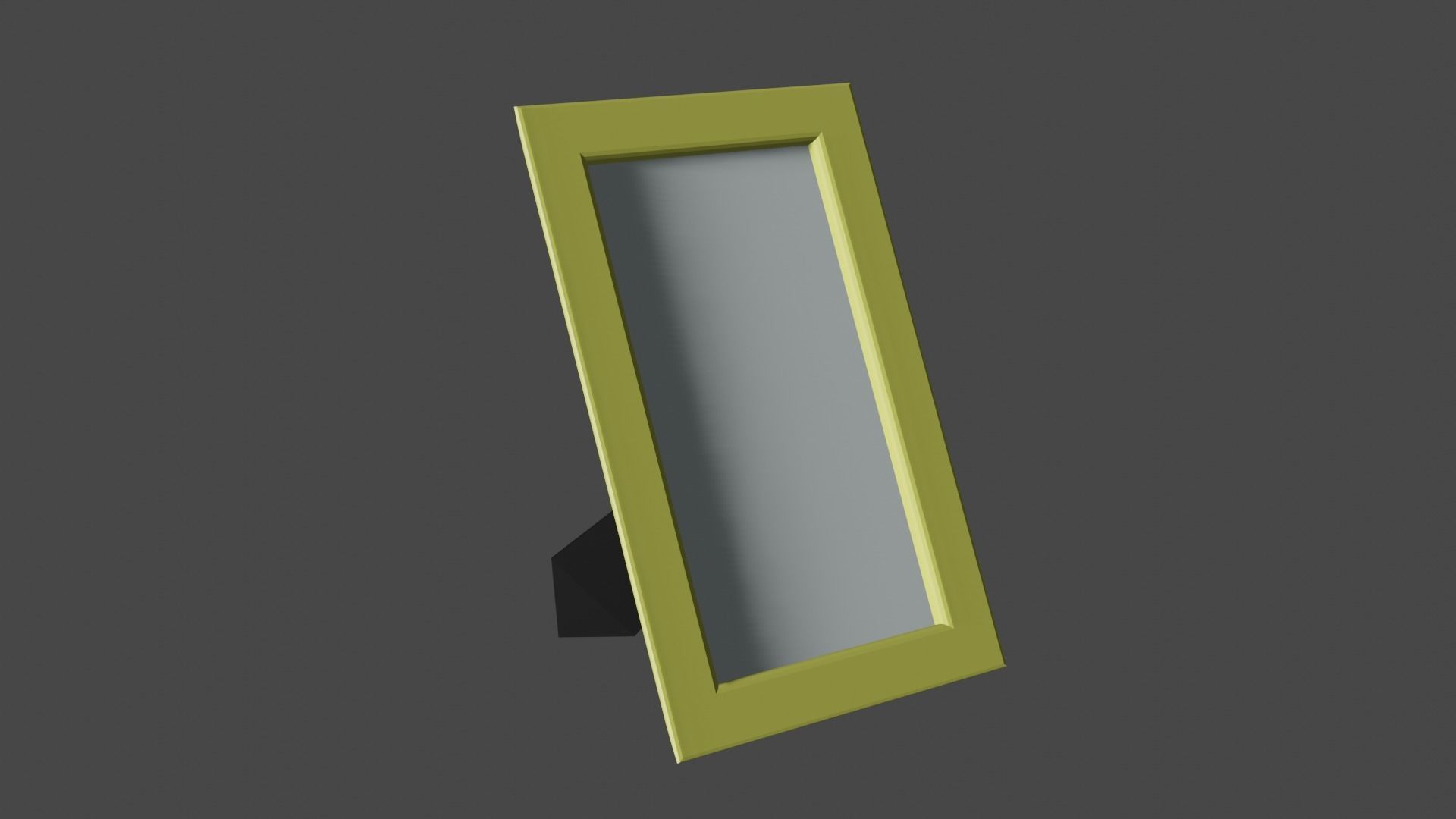 Photo frame  Low-poly 3D model_6
