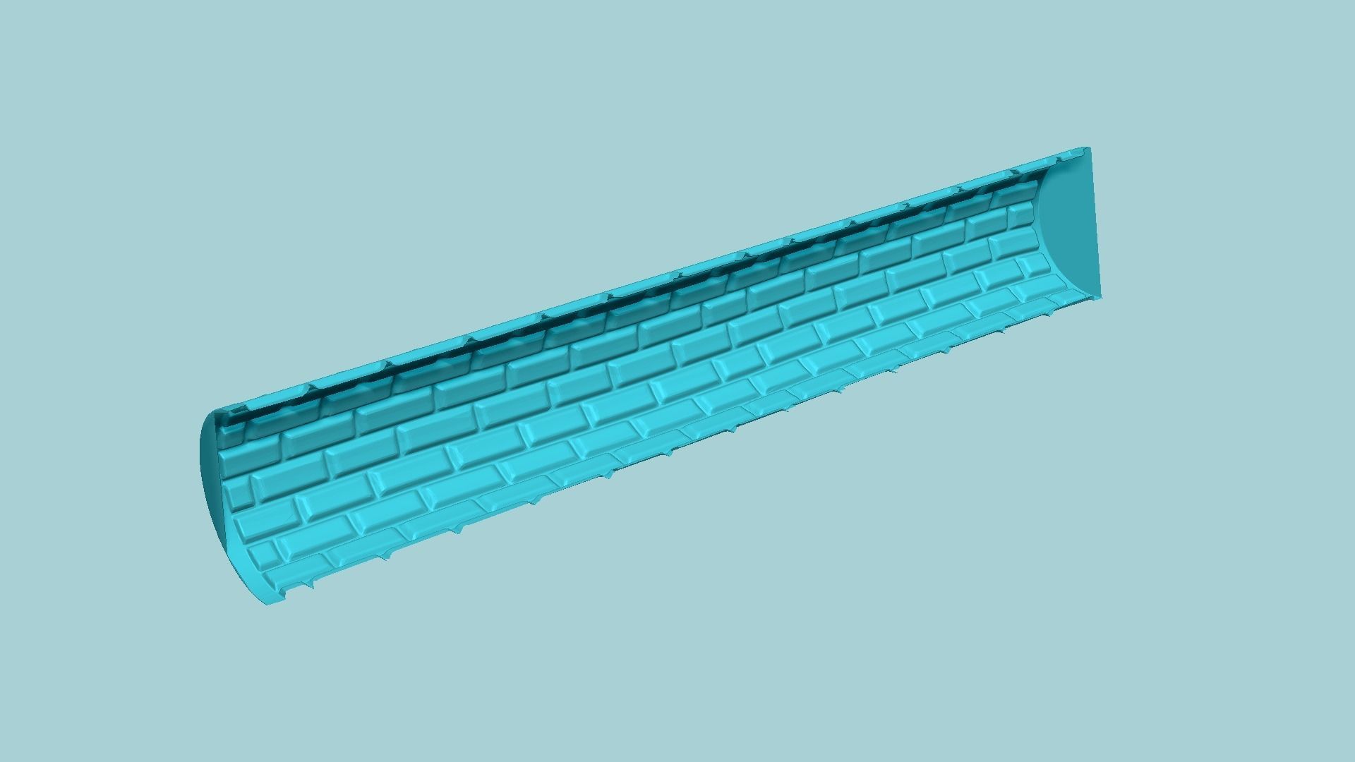 Texture Roll 01 - Brick Pattern - Decoration Maker 3D print model_10