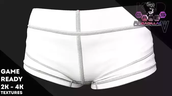 Shorts F 3D model