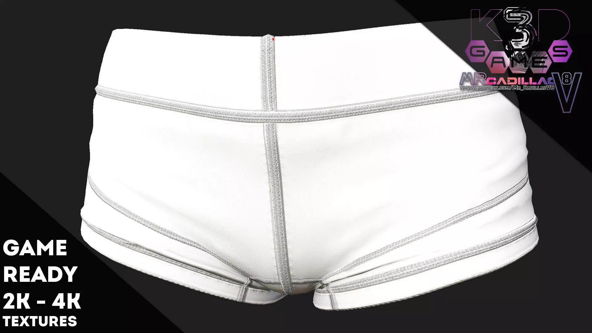 Shorts F 3D model_0