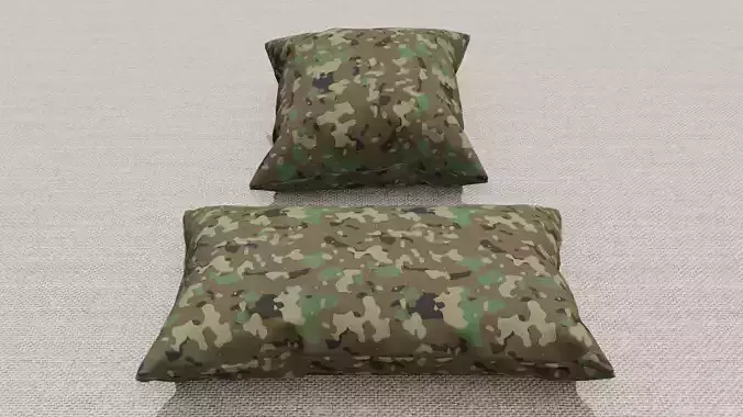Pillow 3D models