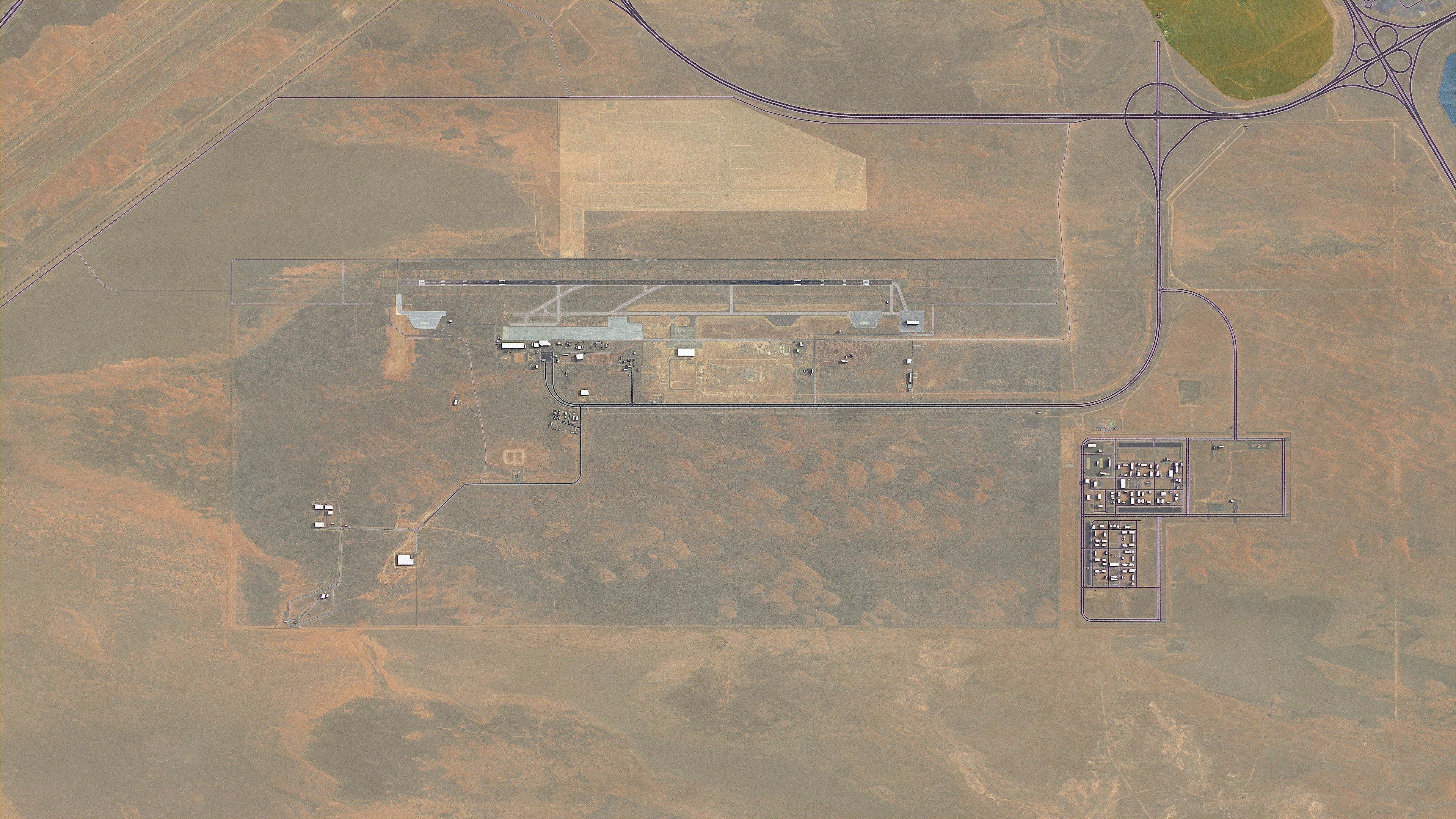 Jubail Airport Low-poly 3D model_5