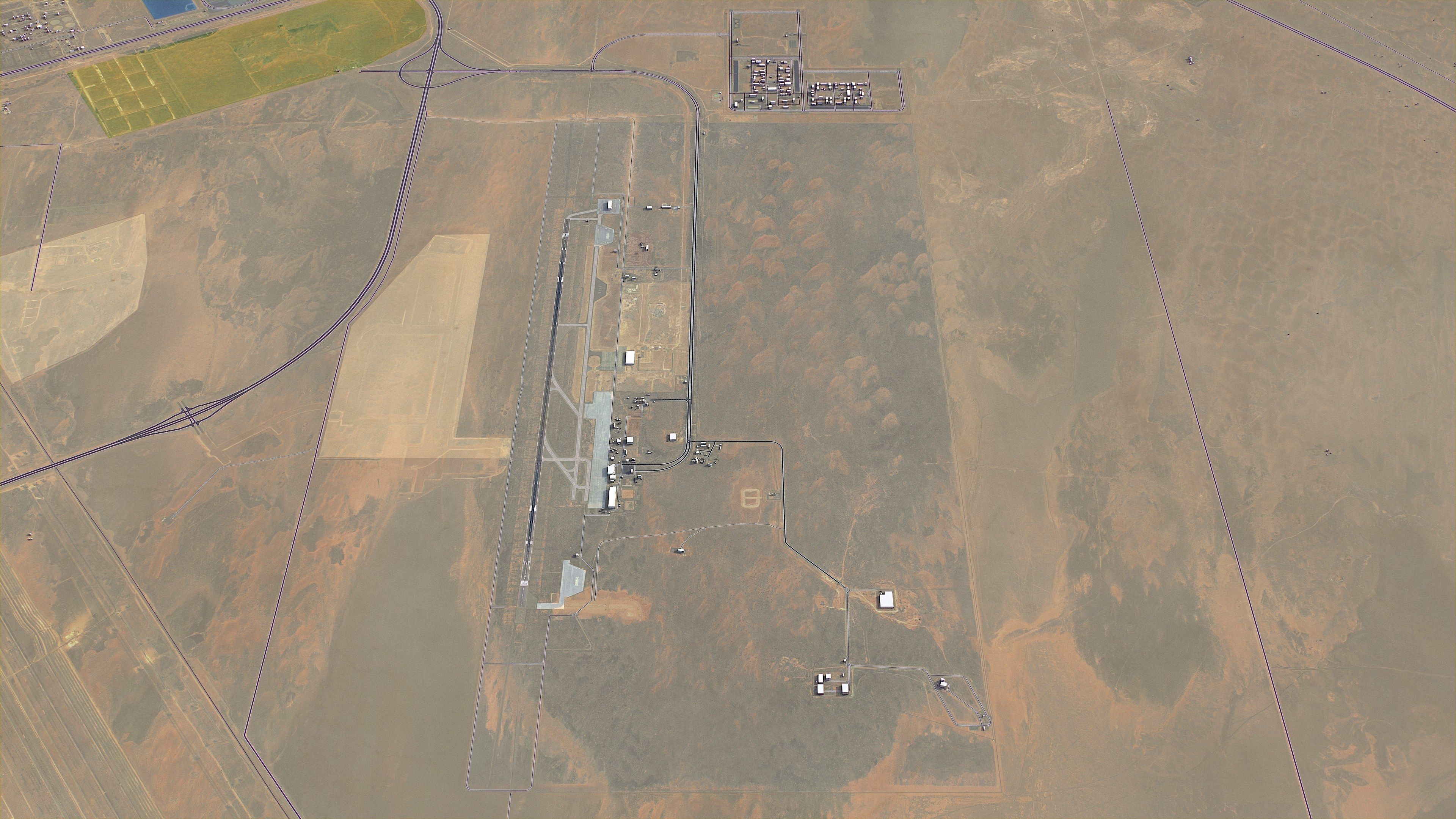 Jubail Airport Low-poly 3D model_3