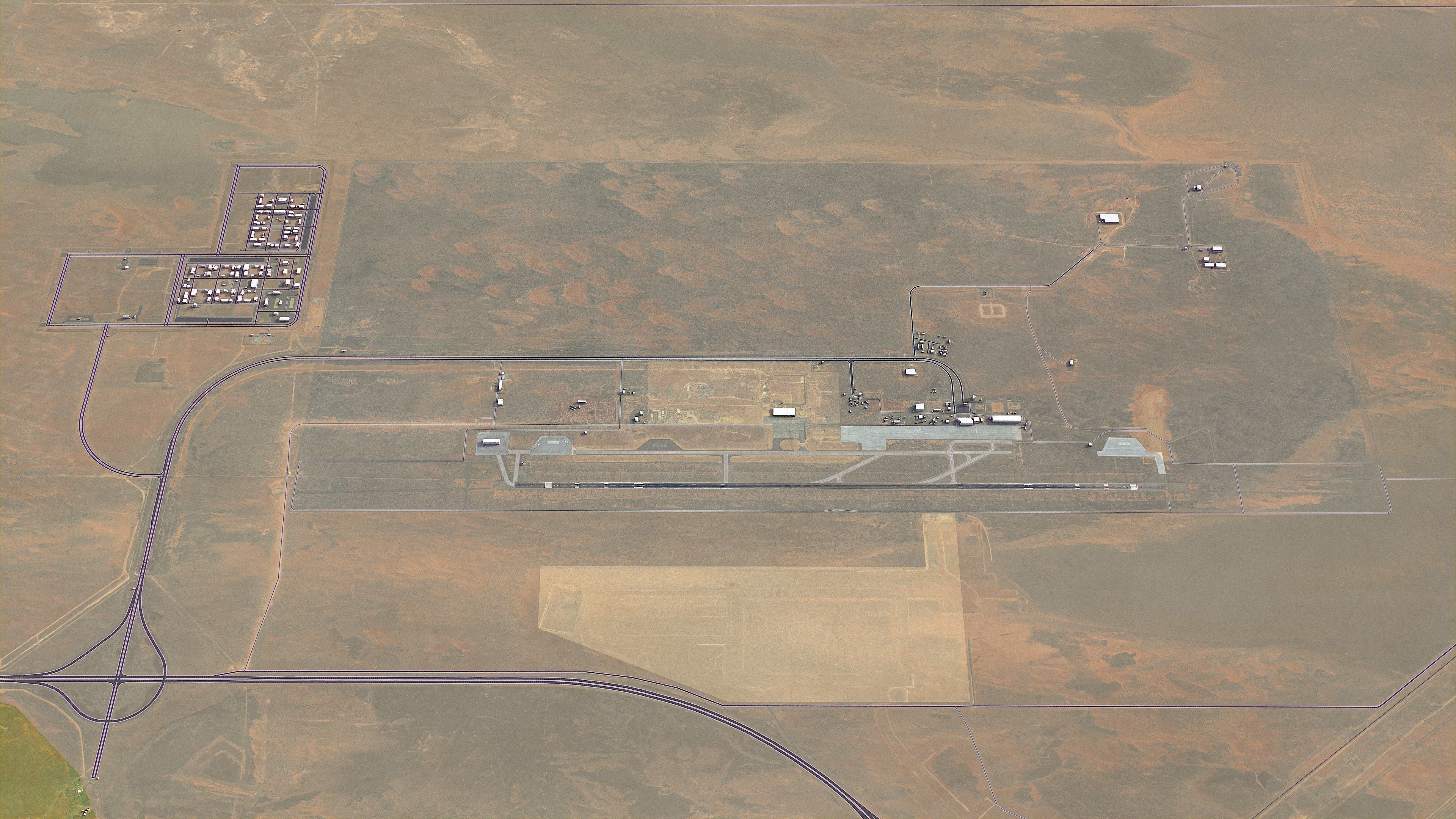 Jubail Airport Low-poly 3D model_4