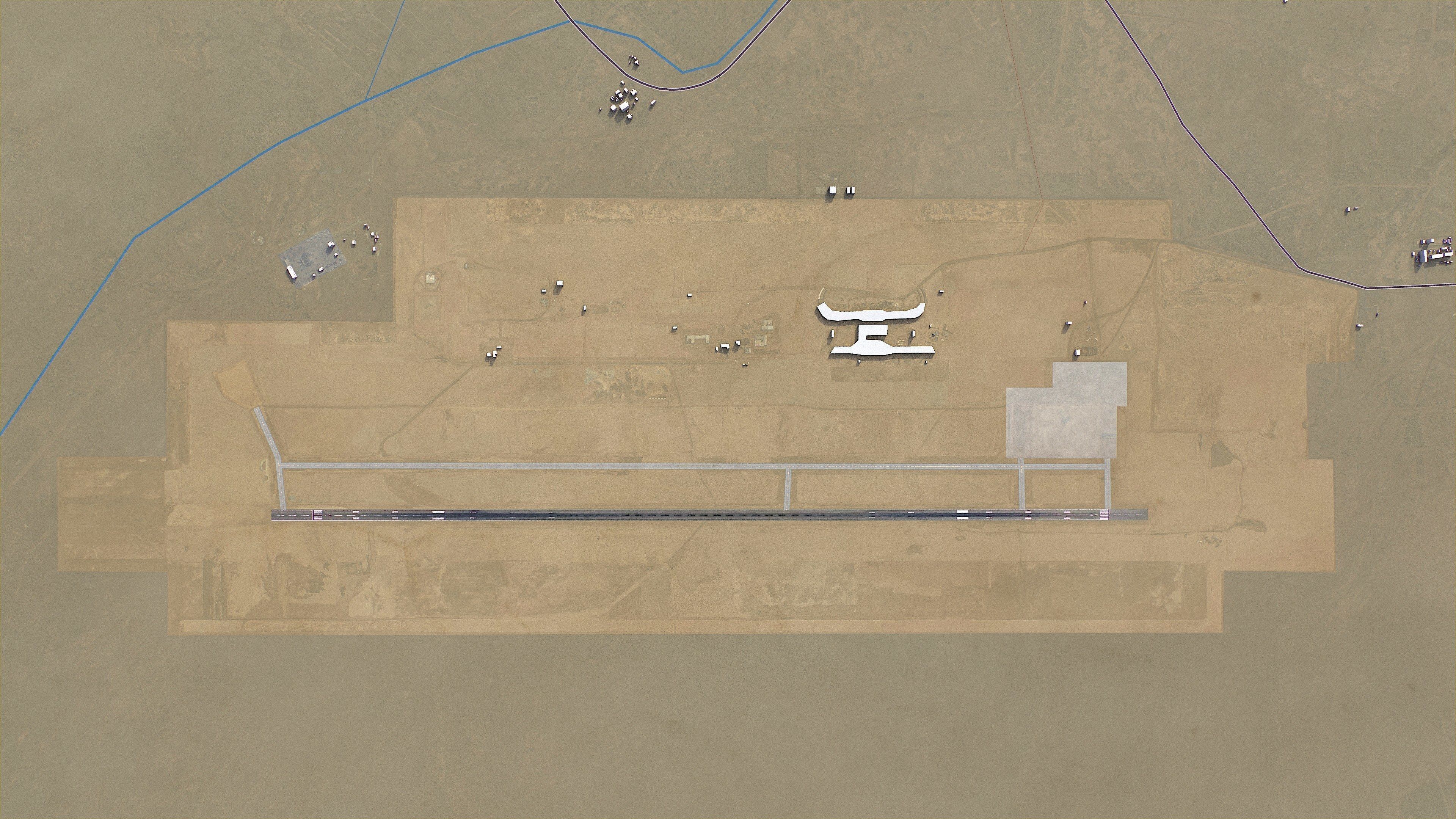 Jizan - New Jazan Airport Low-poly 3D model_5