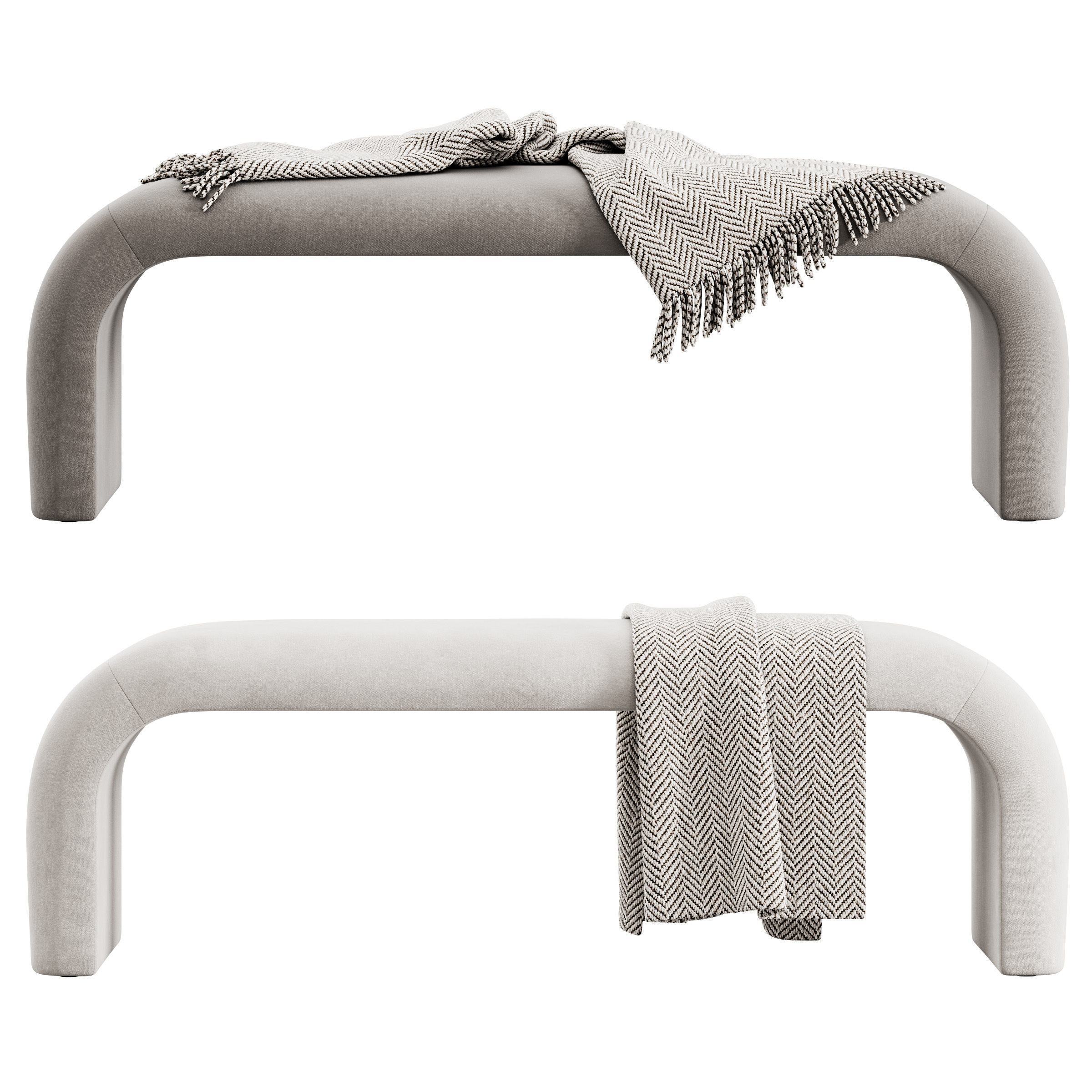 Eclipse Bench by Turri 3D model_7