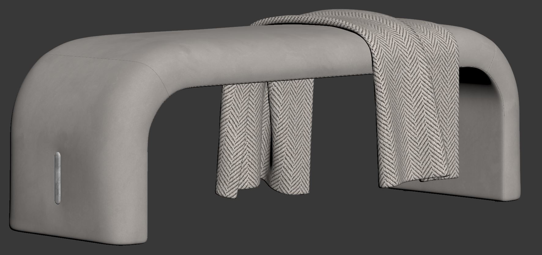 Eclipse Bench by Turri 3D model_19